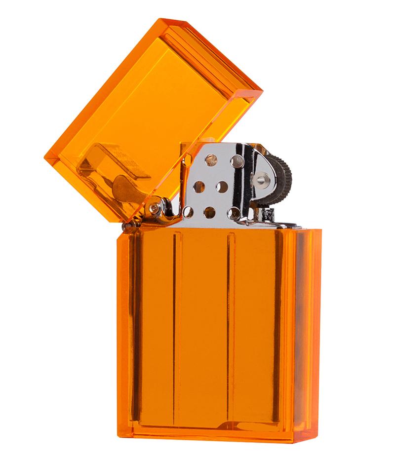 Hard Edge Lighter - Transparent Orange