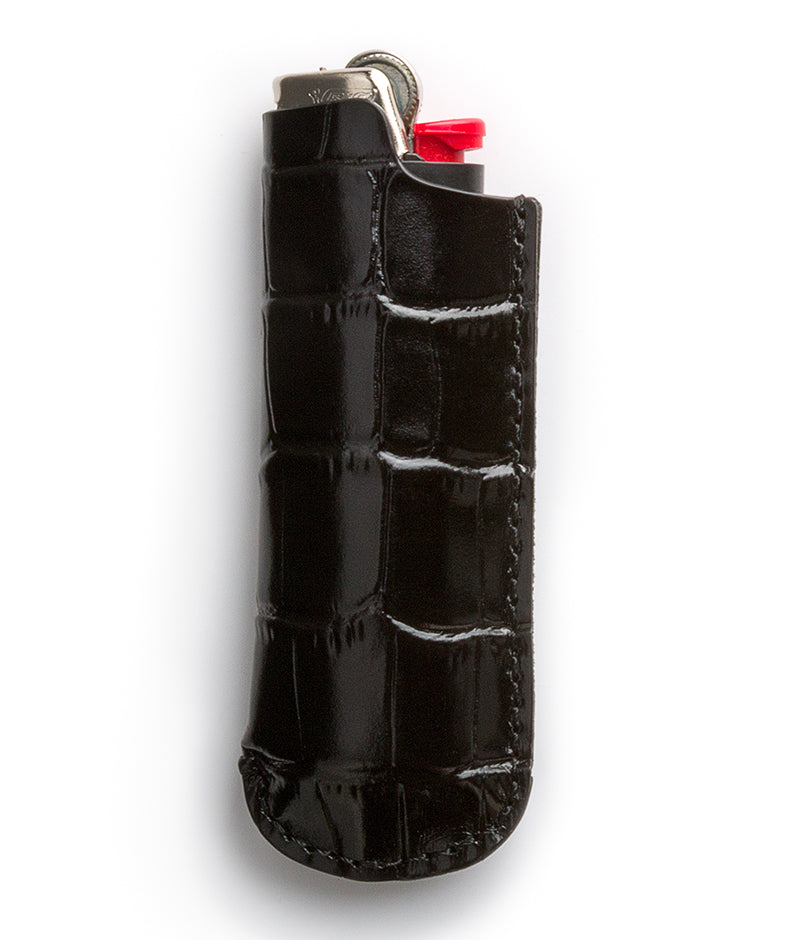 Croc Lighter Case - Black